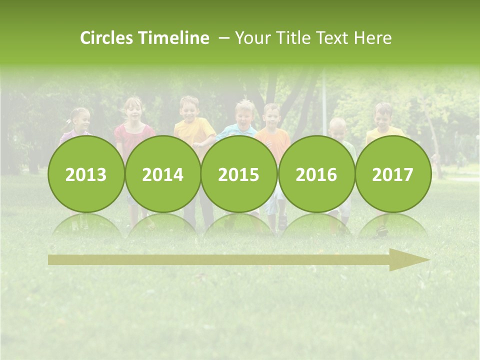 Natural White Boy PowerPoint Template