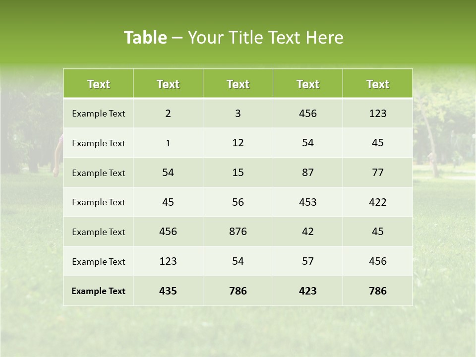 Natural White Boy PowerPoint Template