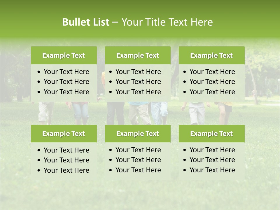 Natural White Boy PowerPoint Template