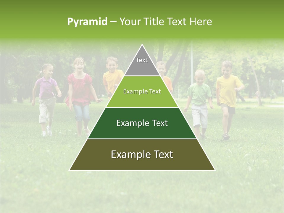 Natural White Boy PowerPoint Template