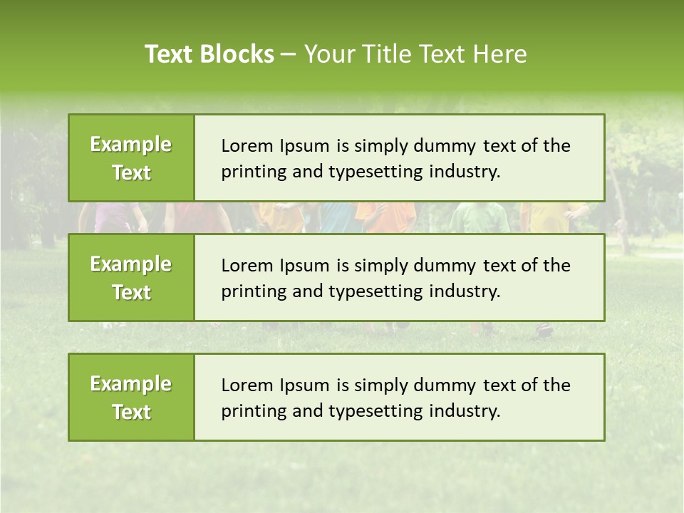 Natural White Boy PowerPoint Template