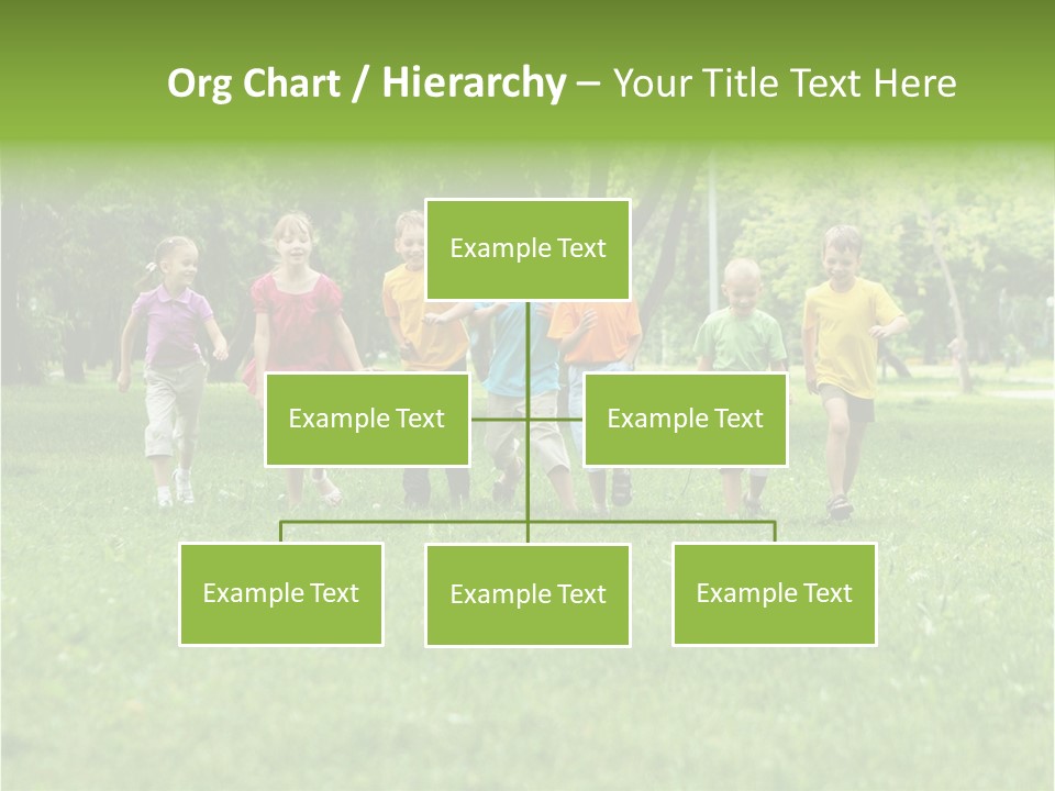 Natural White Boy PowerPoint Template