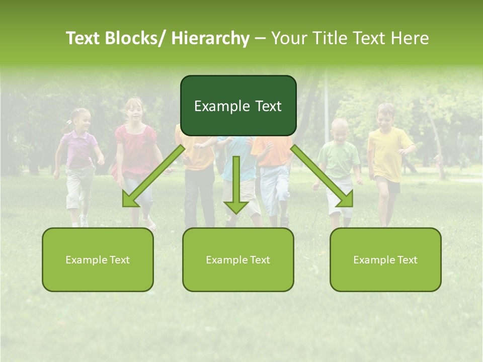 Natural White Boy PowerPoint Template