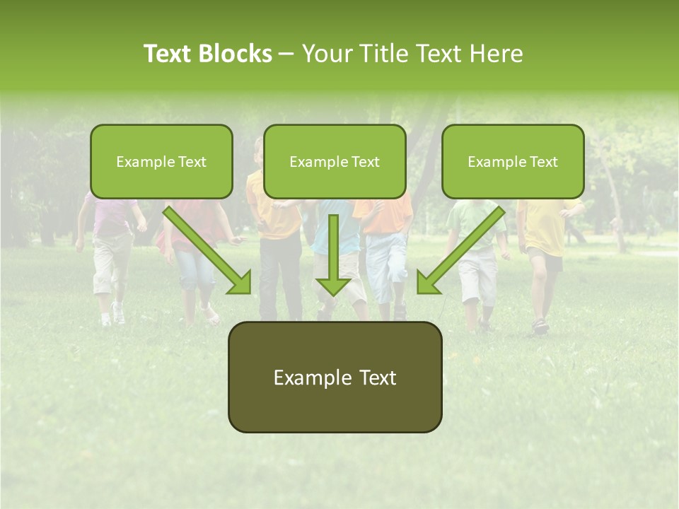 Natural White Boy PowerPoint Template