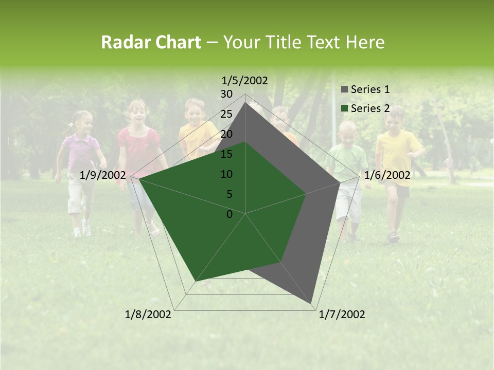 Natural White Boy PowerPoint Template