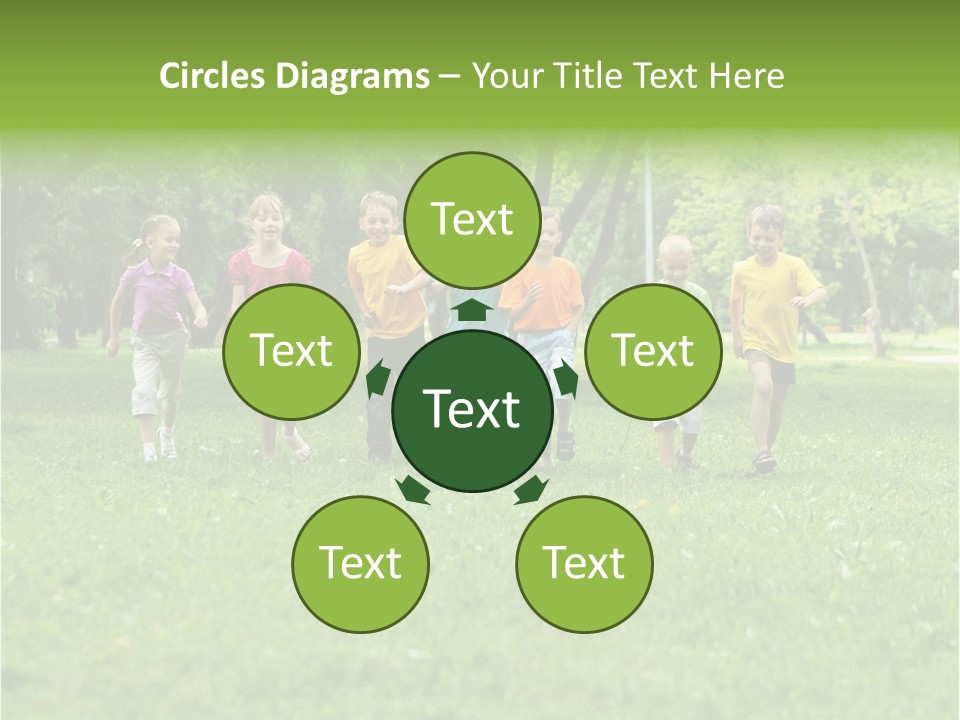 Natural White Boy PowerPoint Template