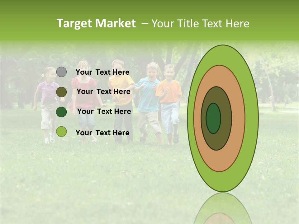 Natural White Boy PowerPoint Template