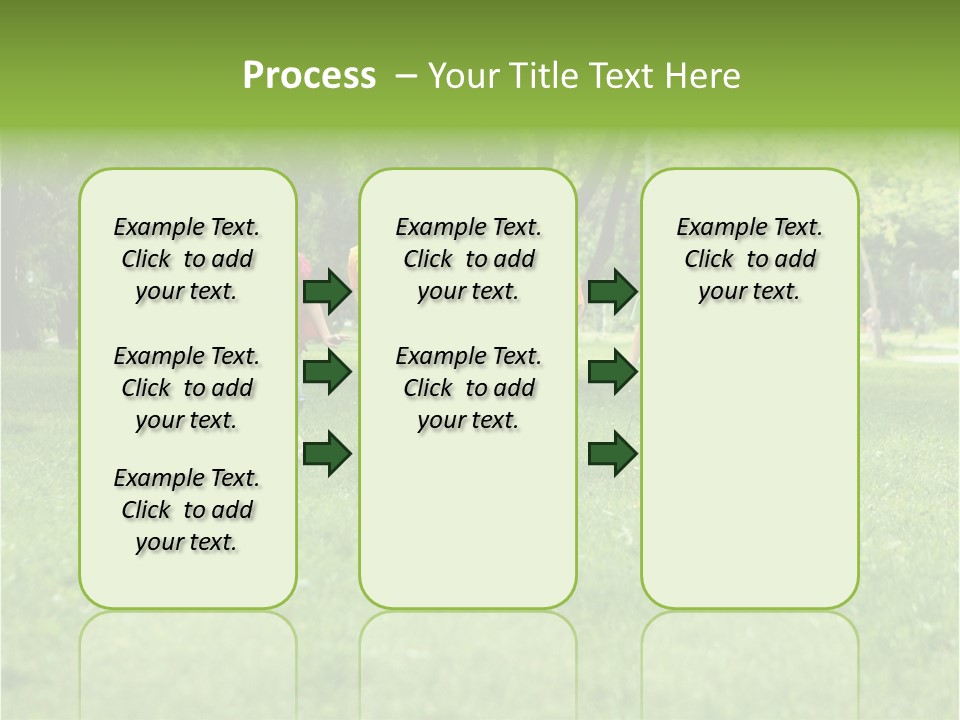 Natural White Boy PowerPoint Template