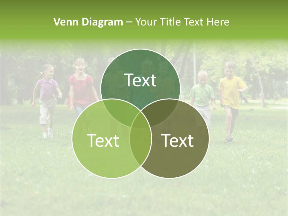 Natural White Boy PowerPoint Template