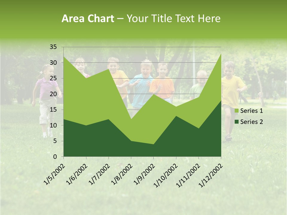 Natural White Boy PowerPoint Template