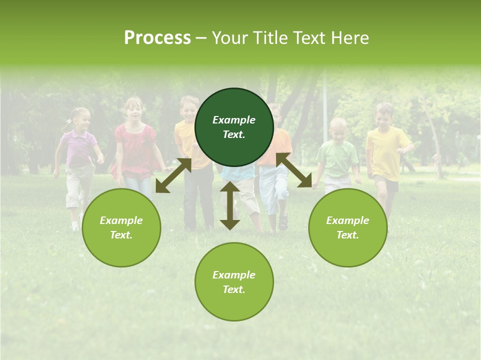 Natural White Boy PowerPoint Template