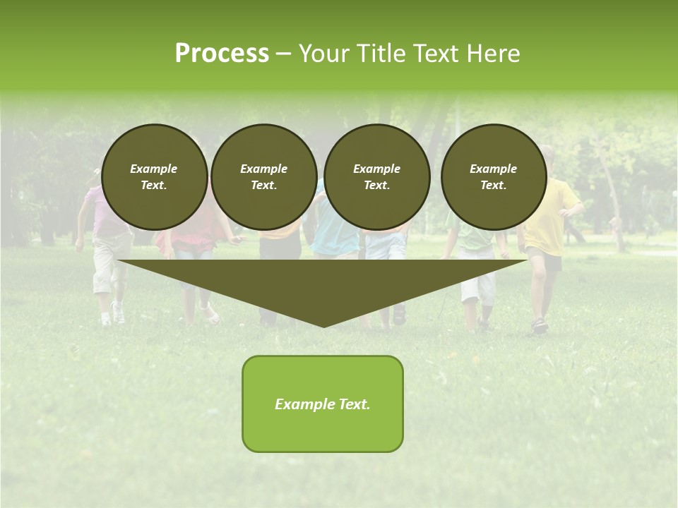 Natural White Boy PowerPoint Template