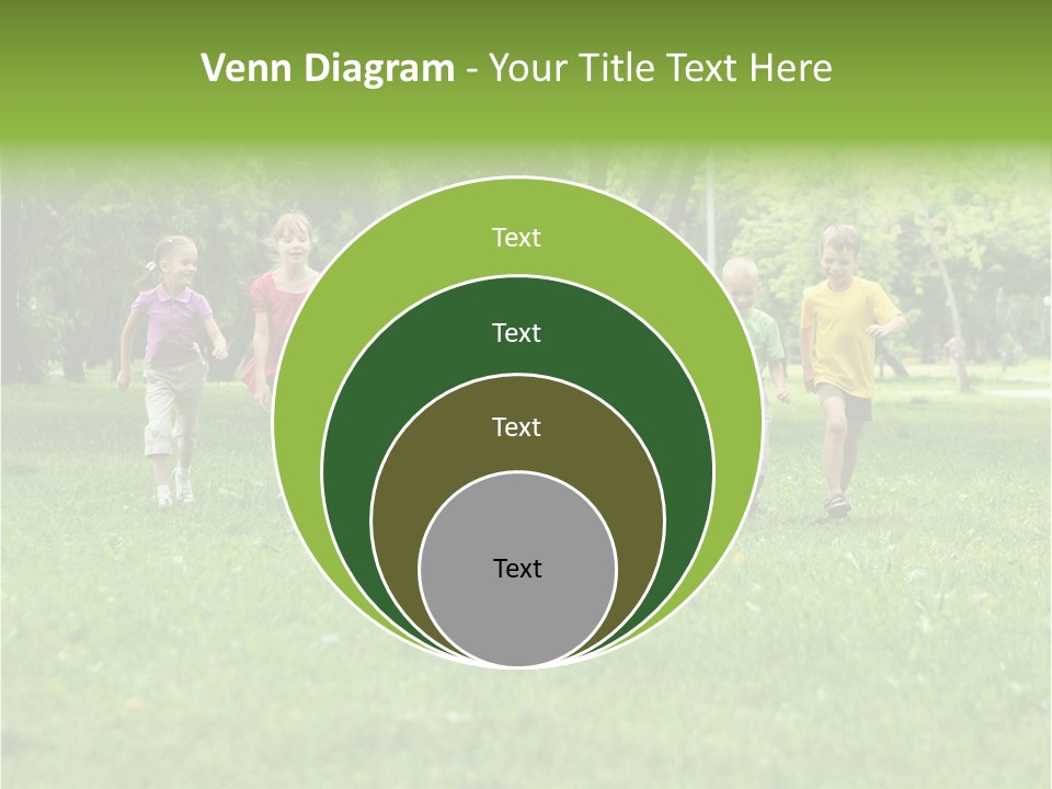 Natural White Boy PowerPoint Template