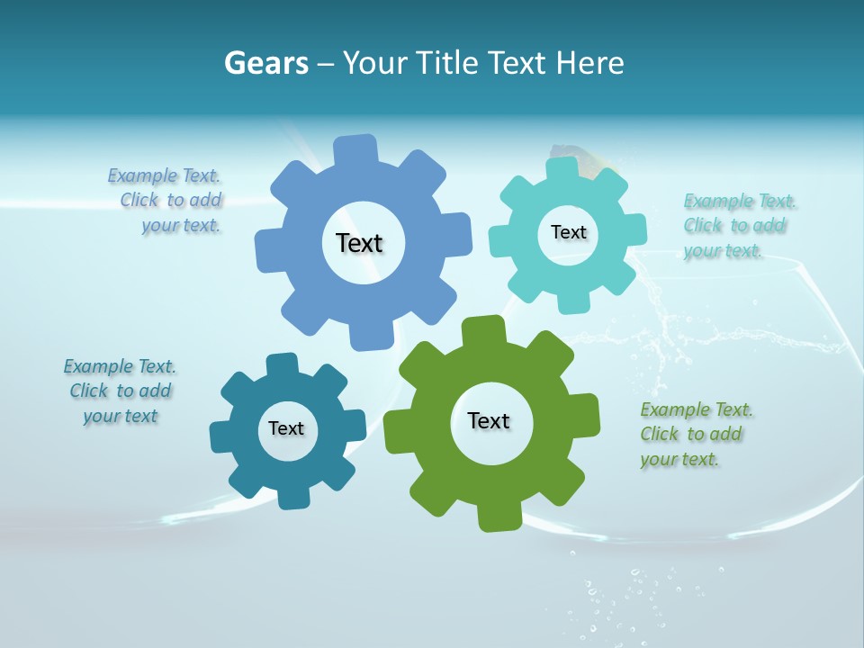 Goldfish Leap Of Faith Risk PowerPoint Template