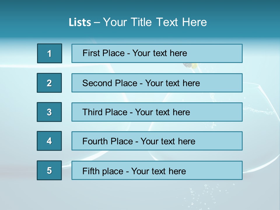 Goldfish Leap Of Faith Risk PowerPoint Template