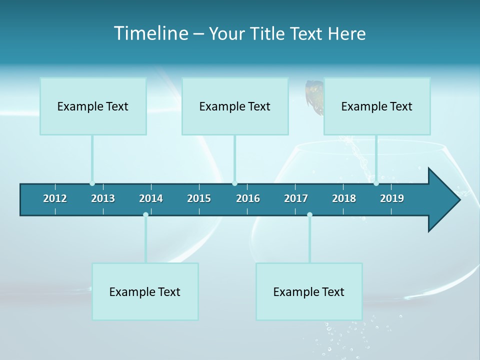 Goldfish Leap Of Faith Risk PowerPoint Template