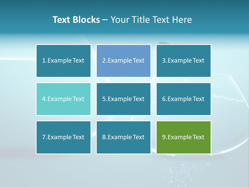 Goldfish Leap Of Faith Risk PowerPoint Template