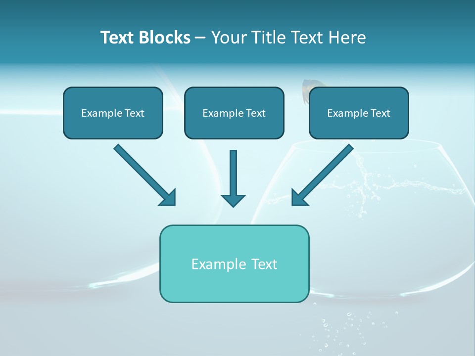 Goldfish Leap Of Faith Risk PowerPoint Template