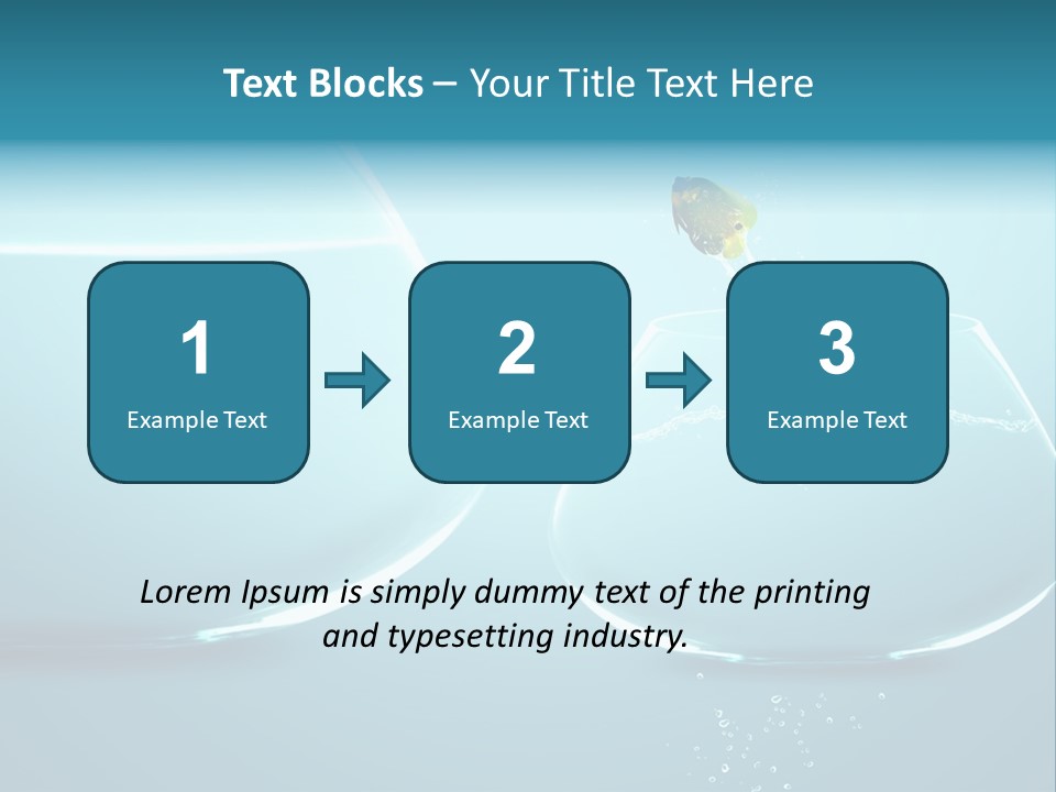Goldfish Leap Of Faith Risk PowerPoint Template