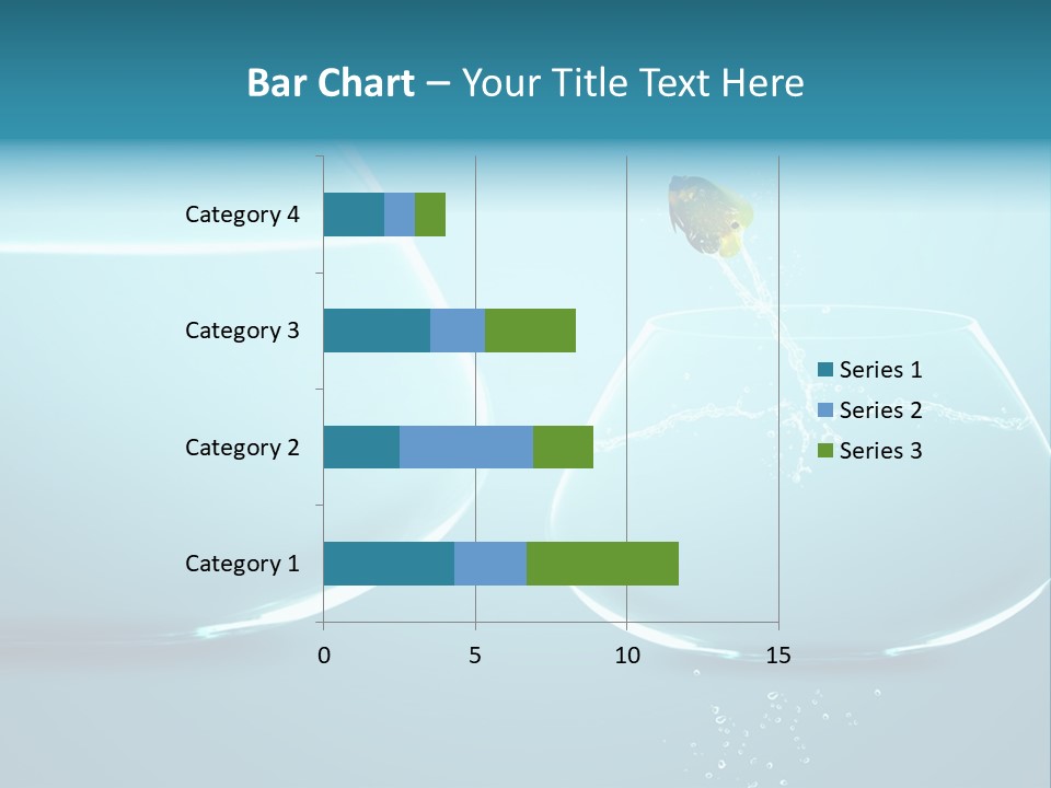 Goldfish Leap Of Faith Risk PowerPoint Template