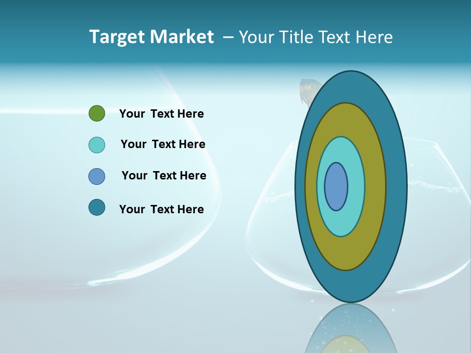 Goldfish Leap Of Faith Risk PowerPoint Template