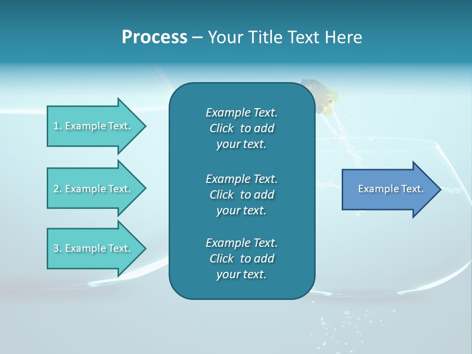 Goldfish Leap Of Faith Risk PowerPoint Template