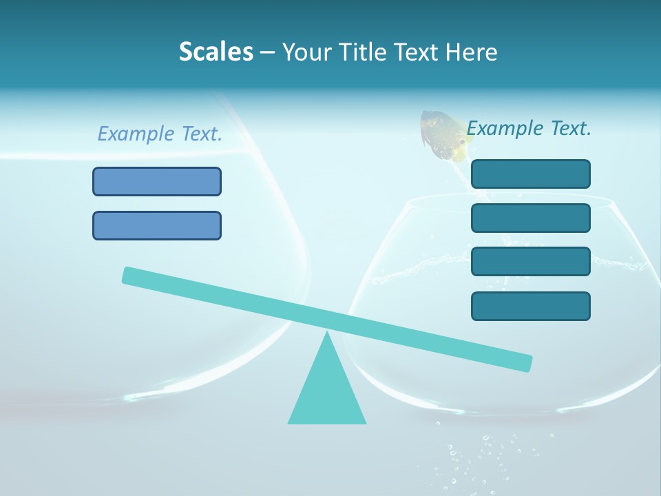 Goldfish Leap Of Faith Risk PowerPoint Template