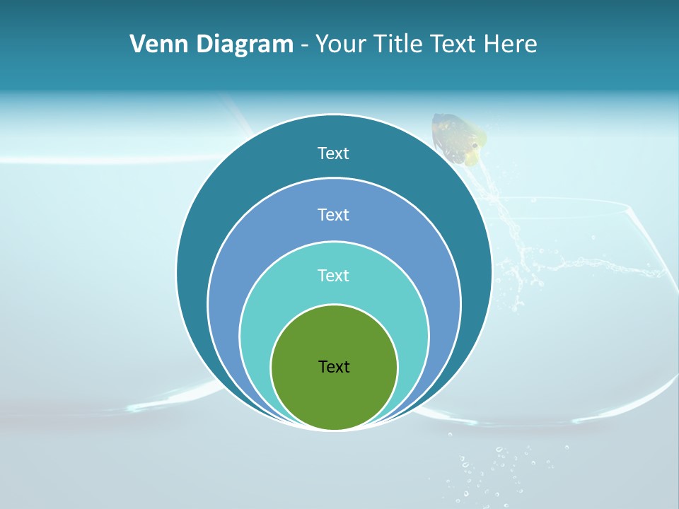 Goldfish Leap Of Faith Risk PowerPoint Template