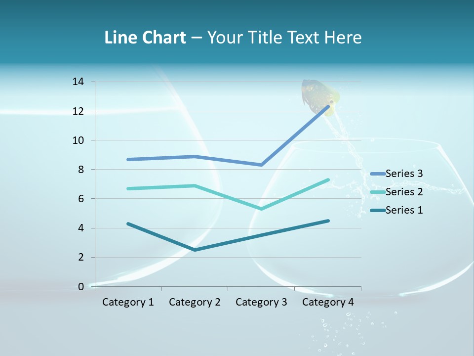 Goldfish Leap Of Faith Risk PowerPoint Template