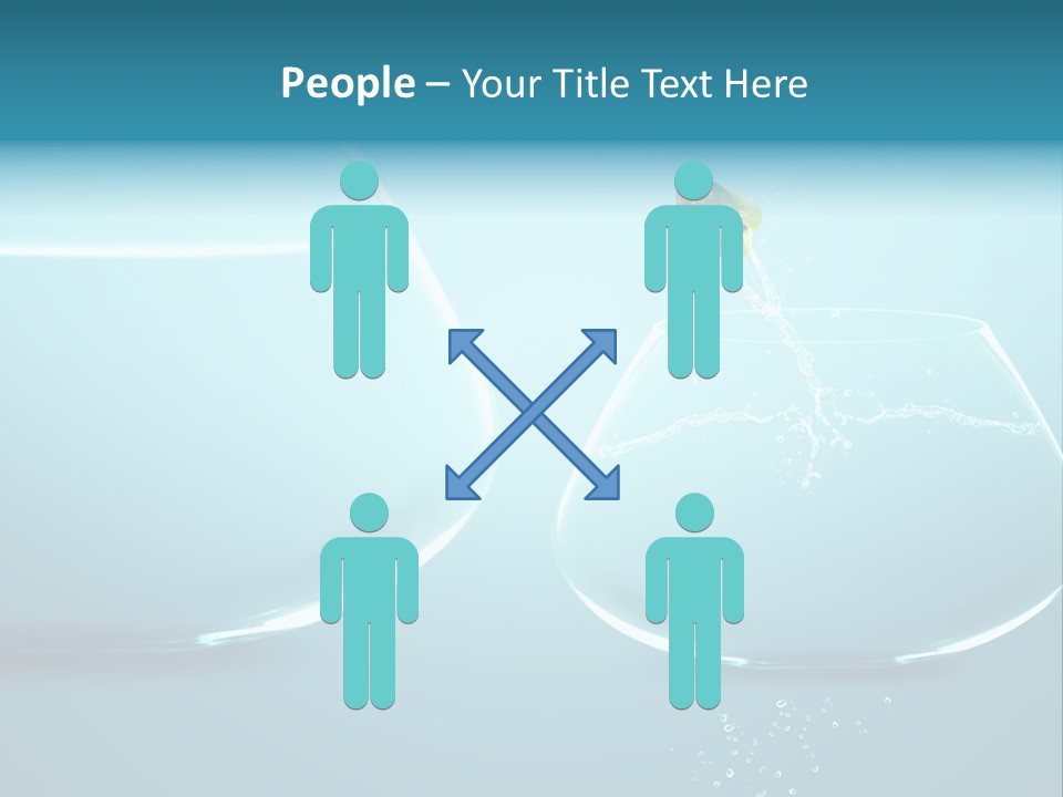 Goldfish Leap Of Faith Risk PowerPoint Template