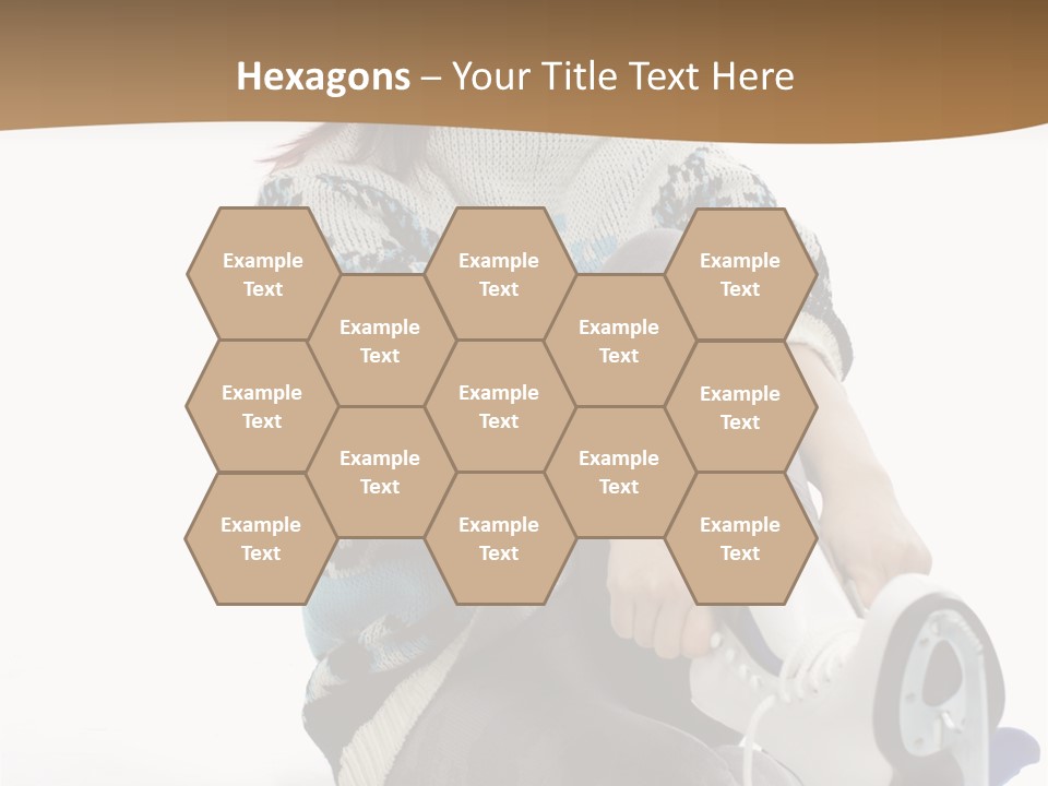 Appearance Casual Skates PowerPoint Template