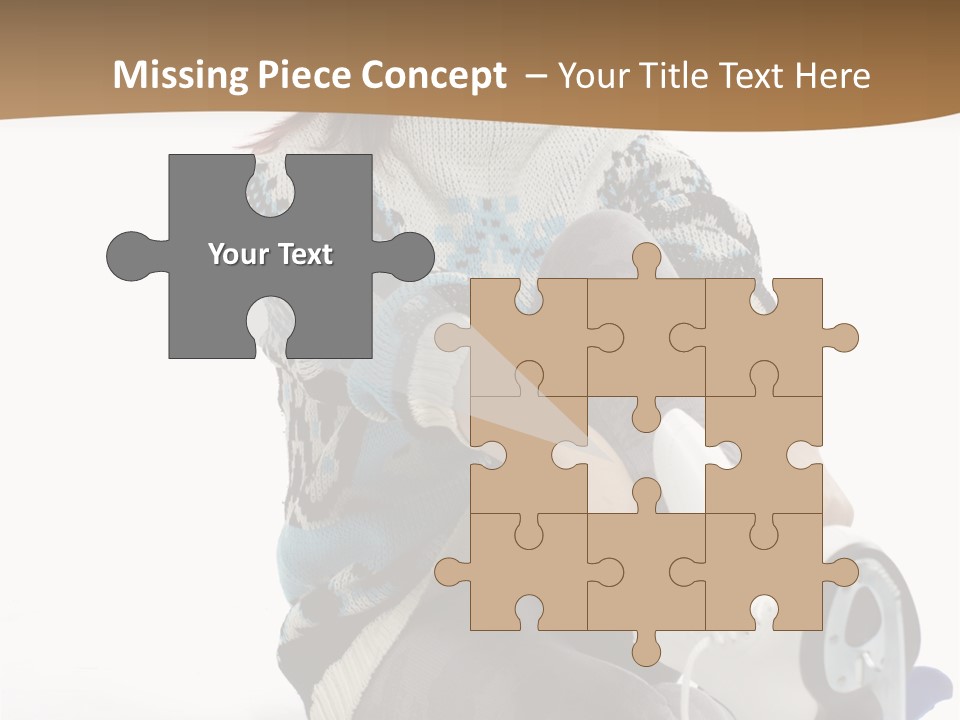 Appearance Casual Skates PowerPoint Template