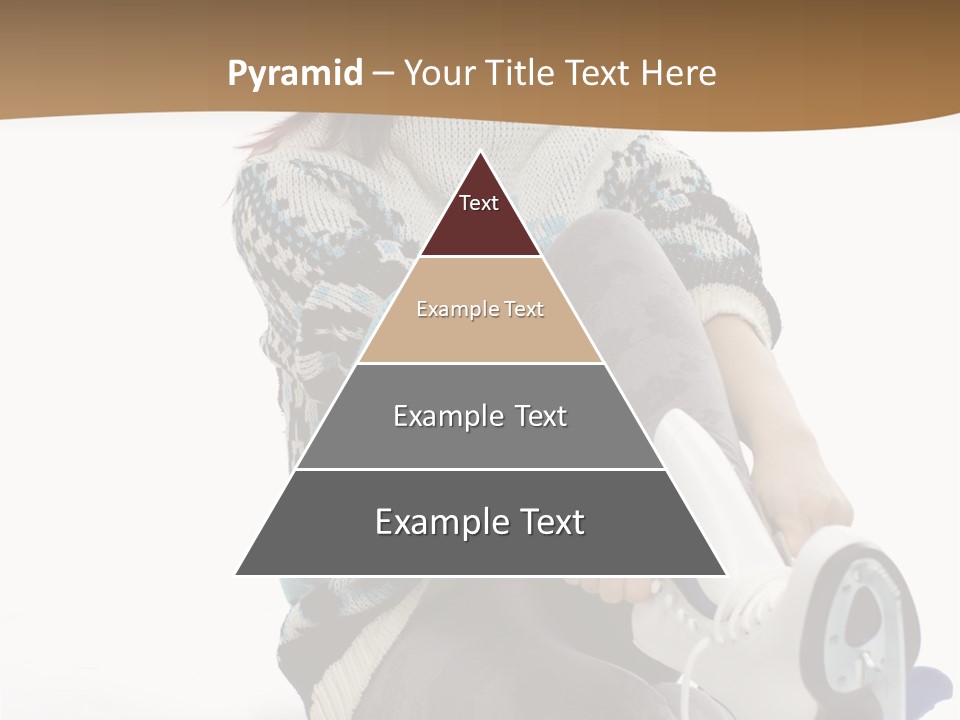 Appearance Casual Skates PowerPoint Template