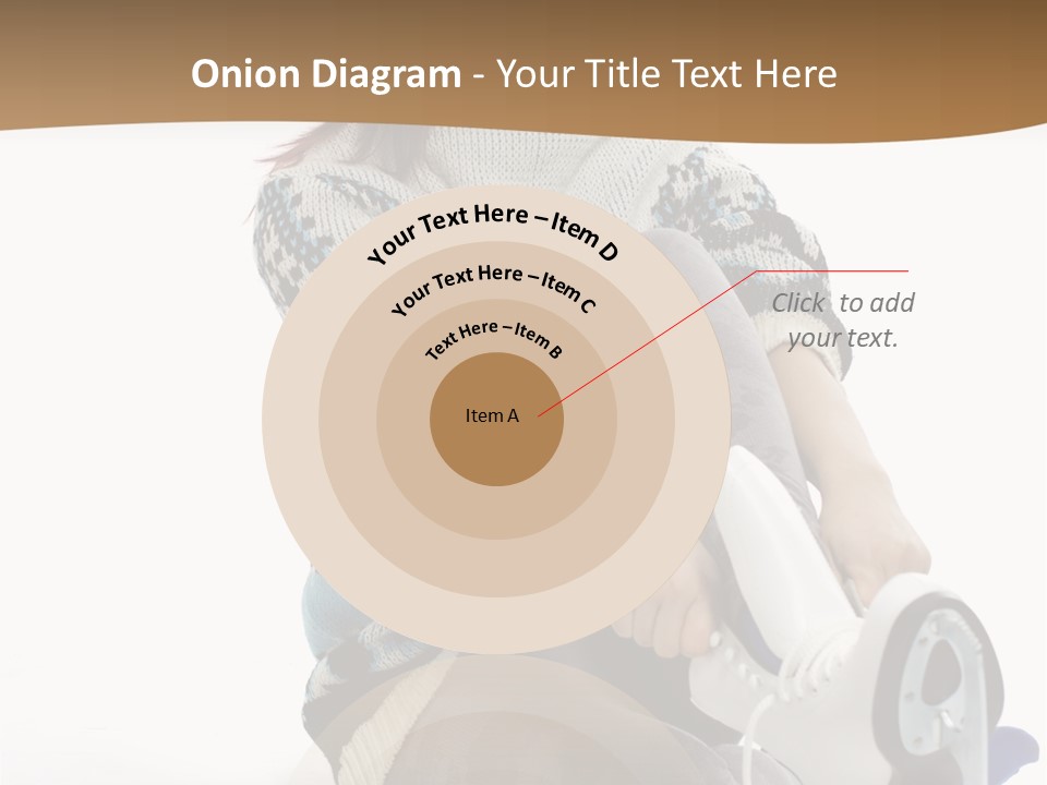 Appearance Casual Skates PowerPoint Template