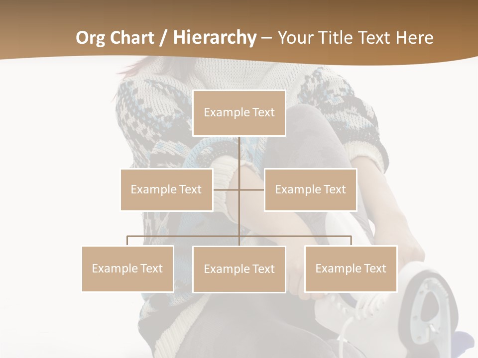 Appearance Casual Skates PowerPoint Template