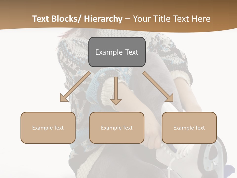 Appearance Casual Skates PowerPoint Template
