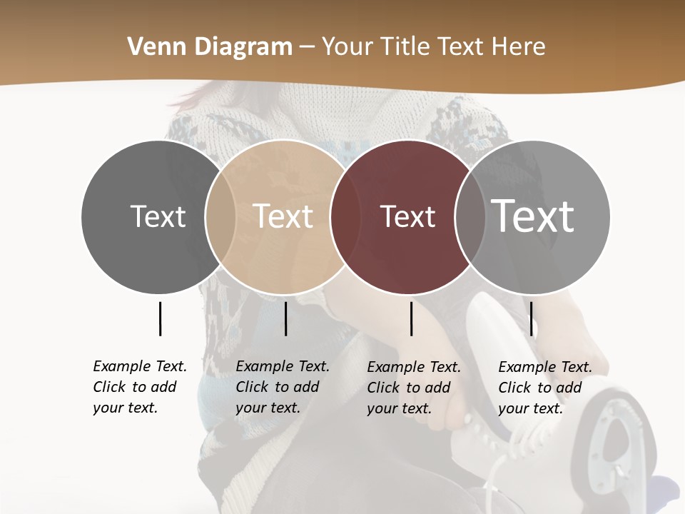 Appearance Casual Skates PowerPoint Template