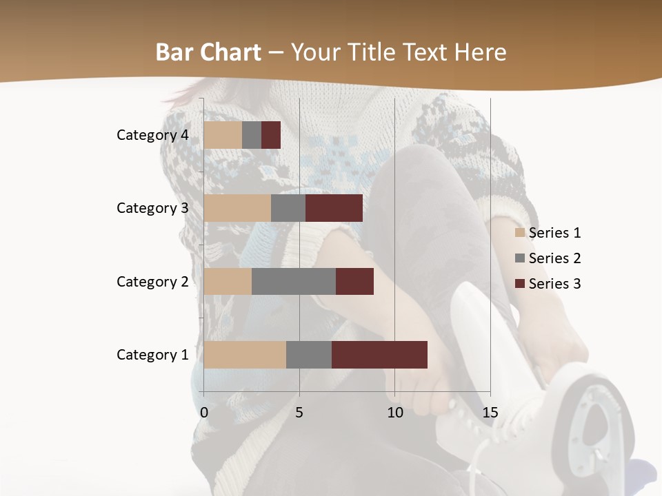 Appearance Casual Skates PowerPoint Template