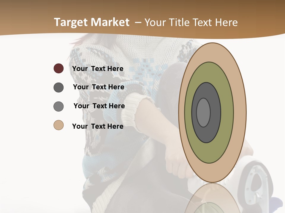 Appearance Casual Skates PowerPoint Template