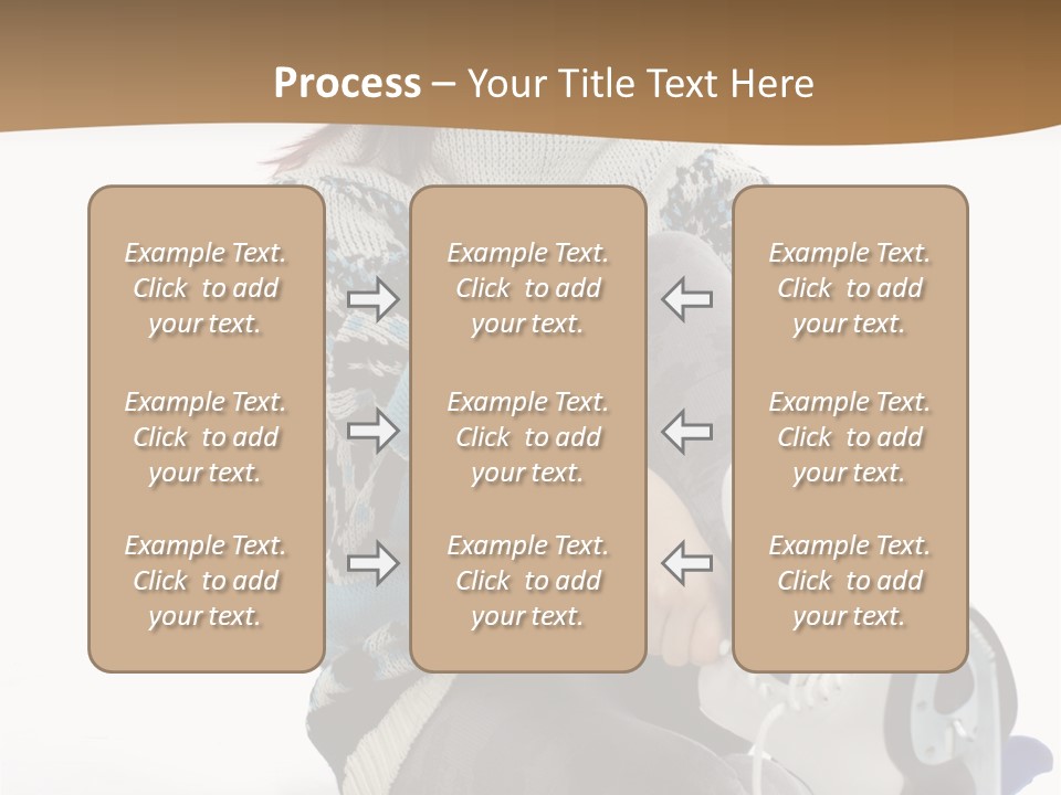 Appearance Casual Skates PowerPoint Template