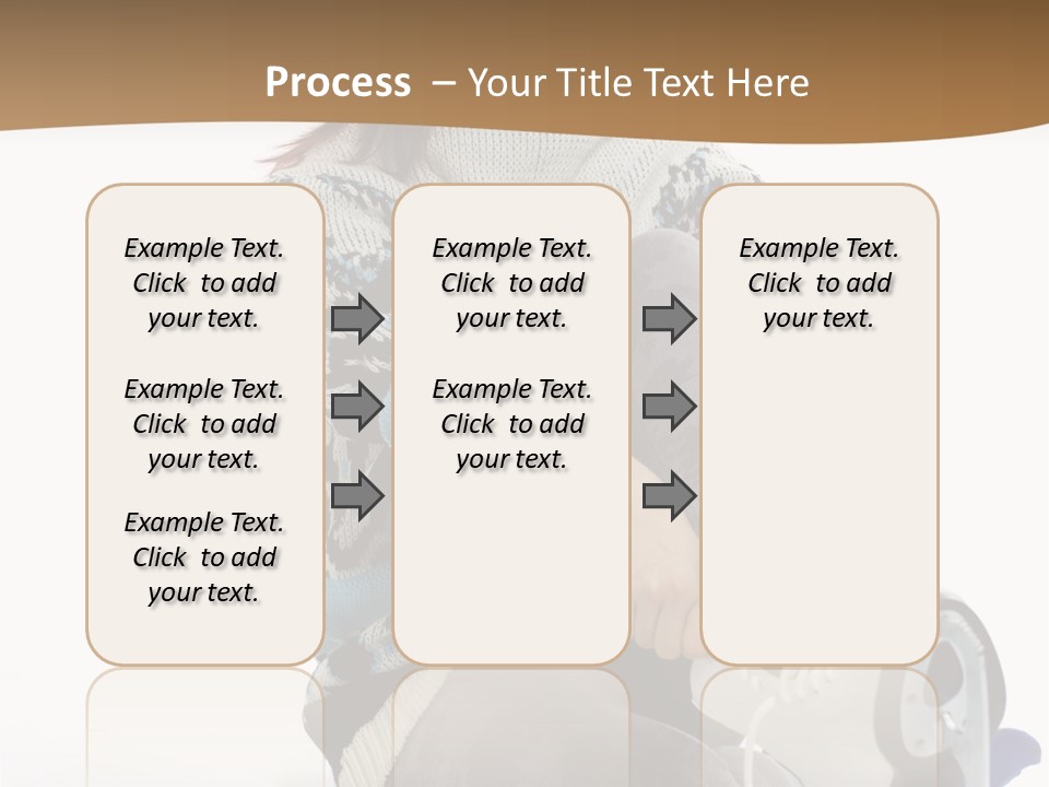 Appearance Casual Skates PowerPoint Template