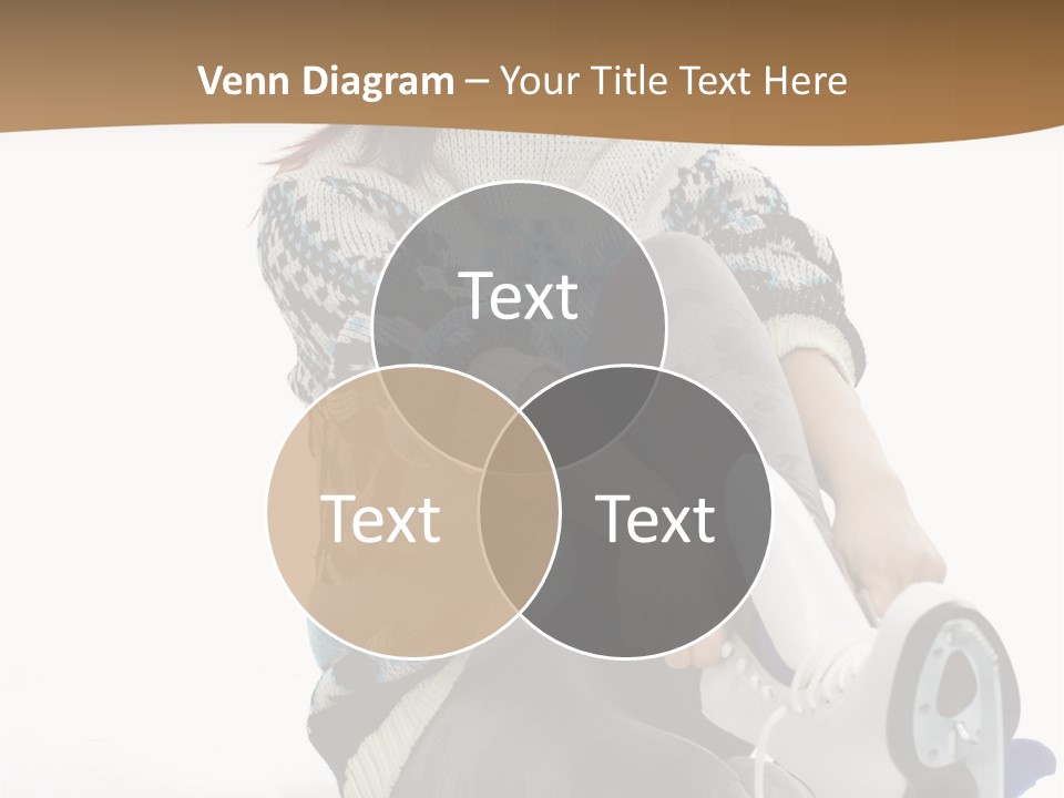 Appearance Casual Skates PowerPoint Template