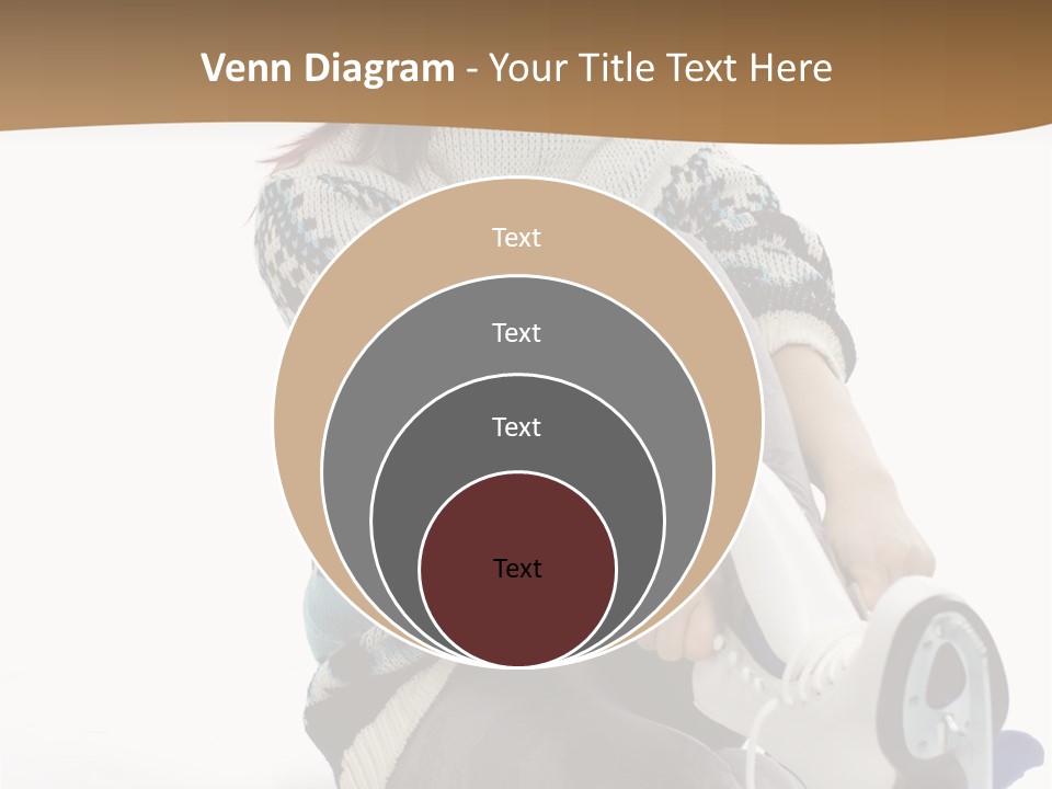 Appearance Casual Skates PowerPoint Template