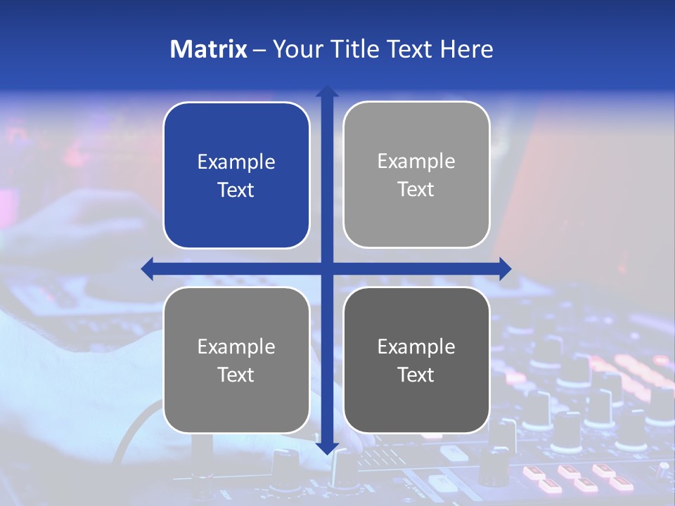 Volume Dancer Dance PowerPoint Template