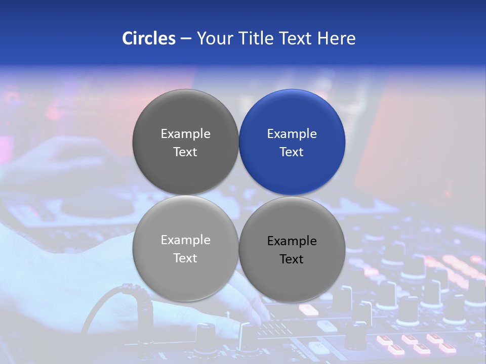 Volume Dancer Dance PowerPoint Template