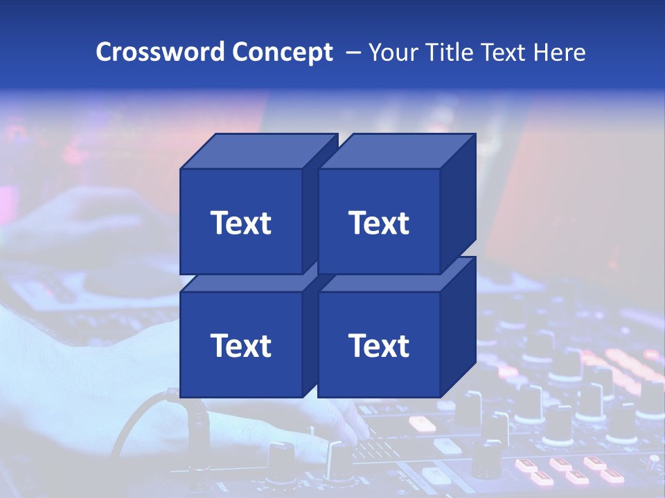 Volume Dancer Dance PowerPoint Template