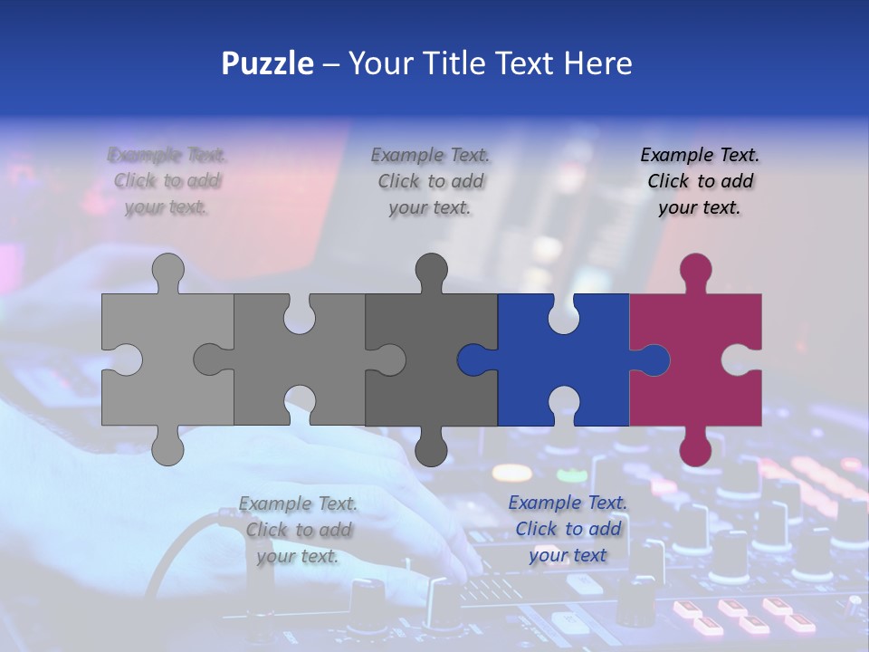 Volume Dancer Dance PowerPoint Template