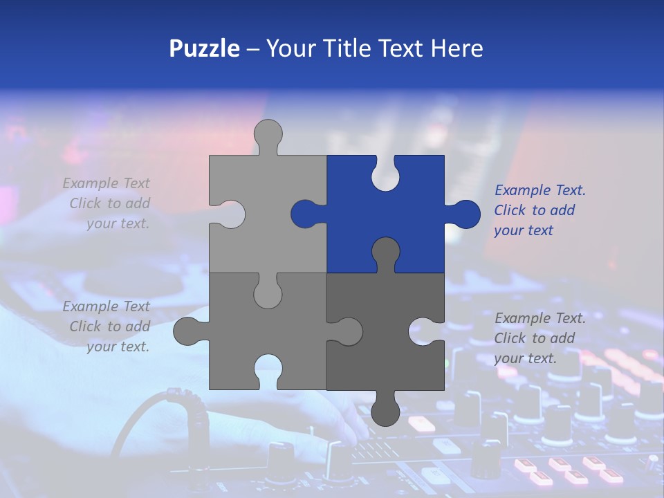 Volume Dancer Dance PowerPoint Template