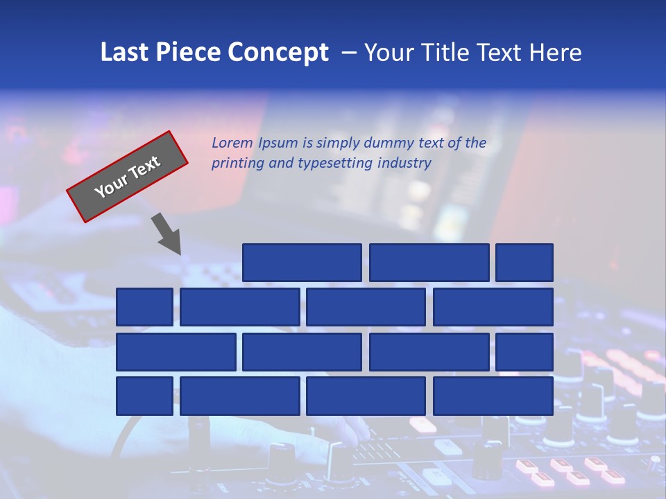 Volume Dancer Dance PowerPoint Template