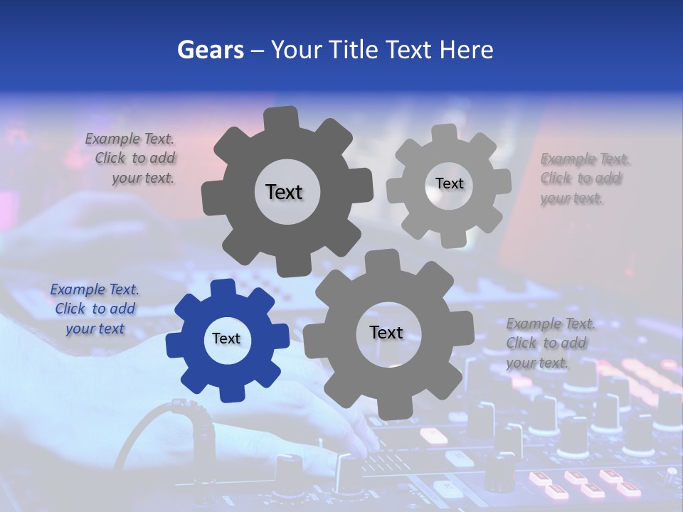 Volume Dancer Dance PowerPoint Template